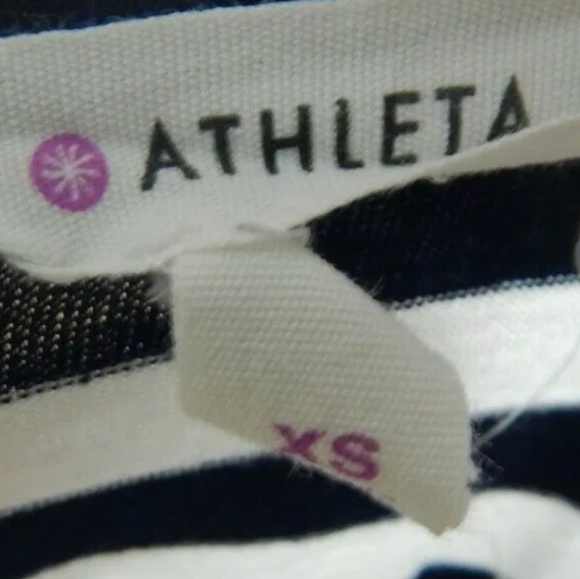 Athleta Crossbar Tank Navy Stripe - Picture 4 of 4